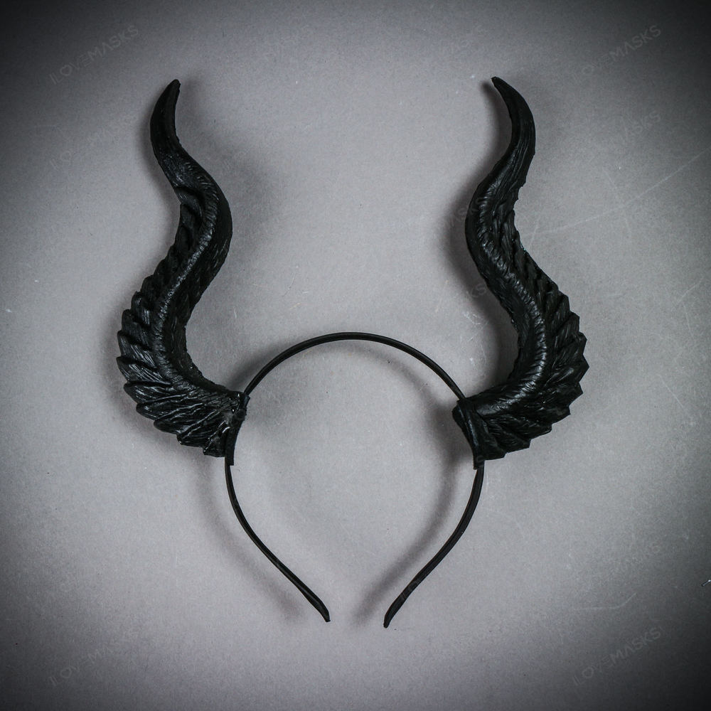 Fairy Horns Headband - Black